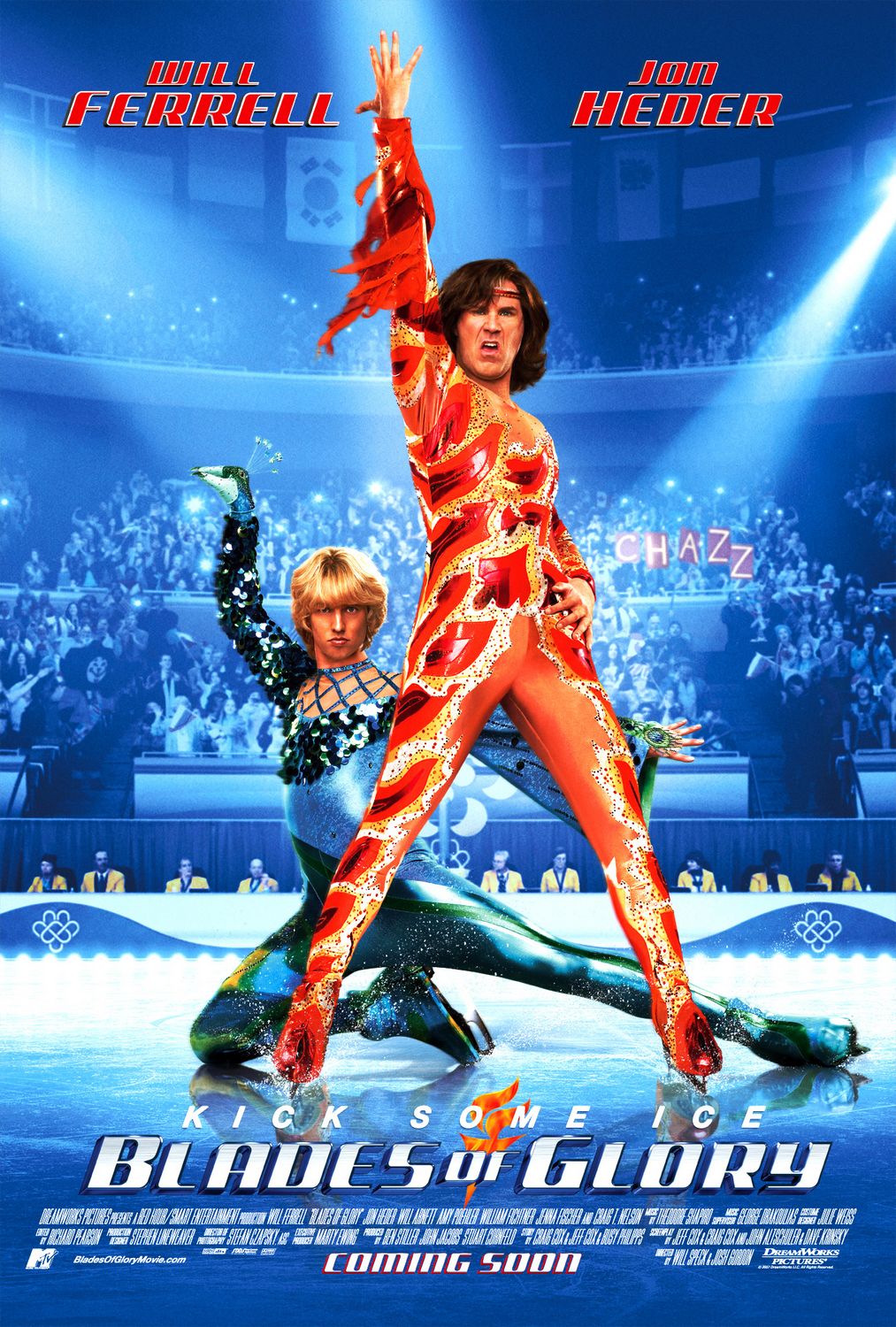 Extra Large Movie Poster Image for Blades of Glory (#1 of 3)