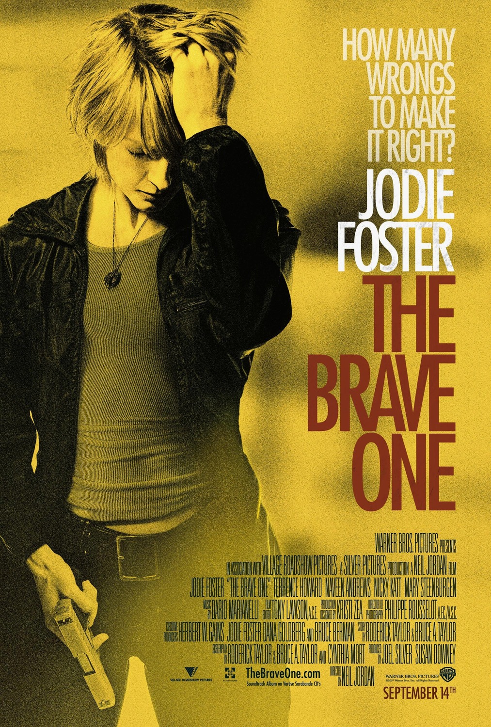 The Brave One Movie Poster (#1 of 2) - IMP Awards