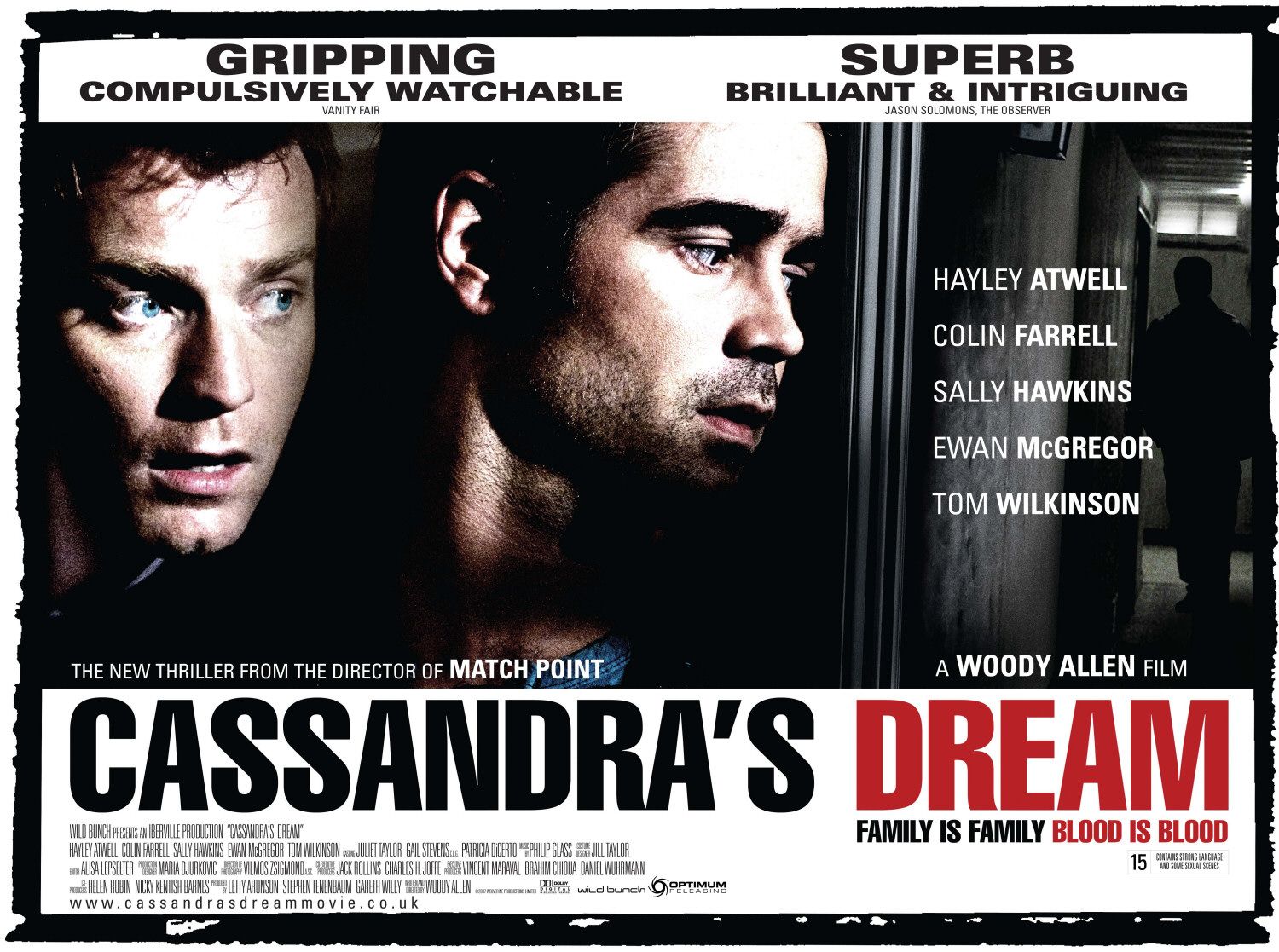 Extra Large Movie Poster Image for Cassandra's Dream (#6 of 10)