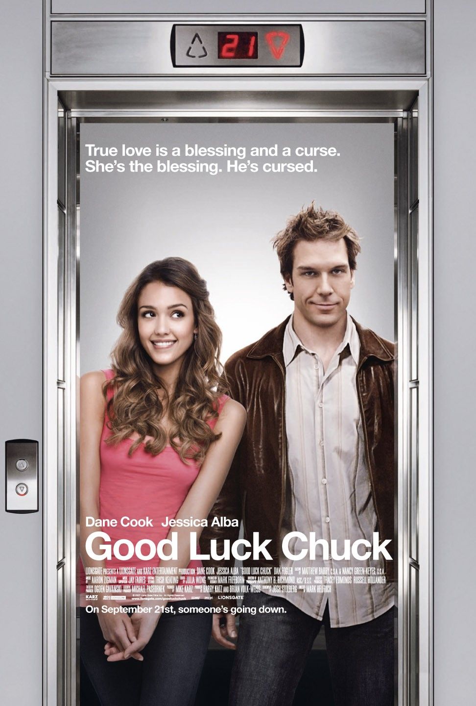 Extra Large Movie Poster Image for Good Luck Chuck (#5 of 7)