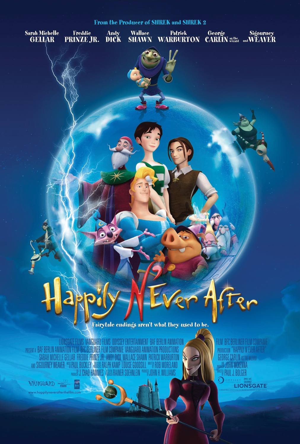 Extra Large Movie Poster Image for Happily N'Ever After (#1 of 7)