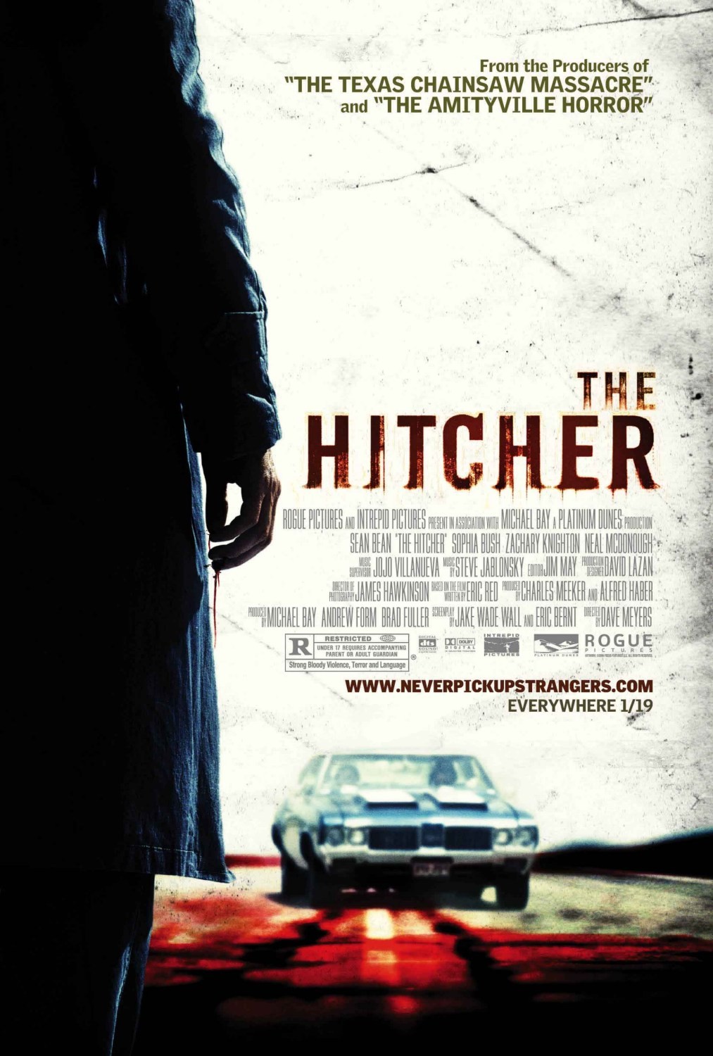 Extra Large Movie Poster Image for The Hitcher (#1 of 7)