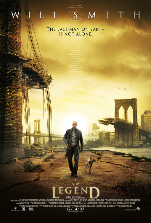 I Am Legend Poster - Click to View Extra Large Version