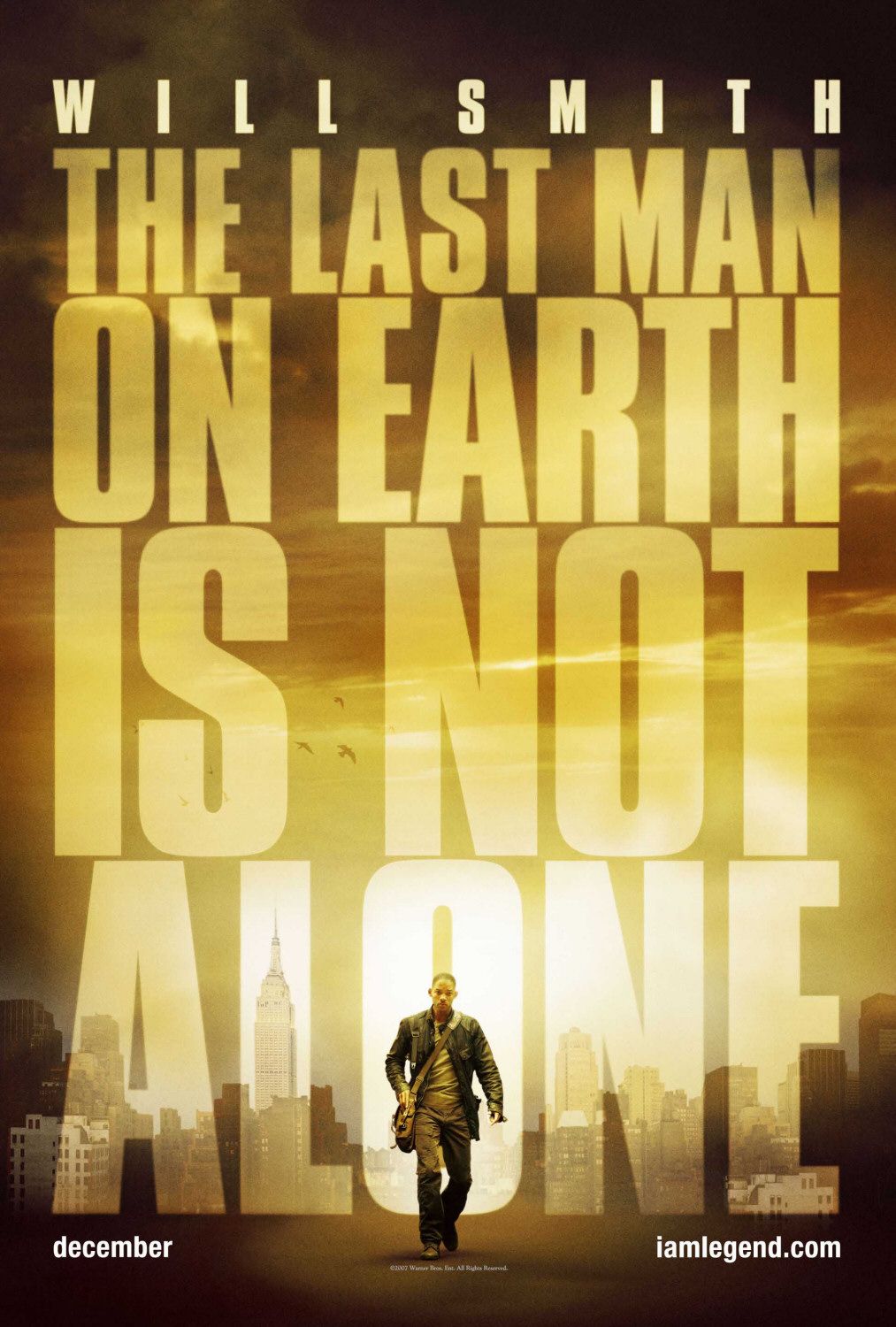 Extra Large Movie Poster Image for I Am Legend (#1 of 15)
