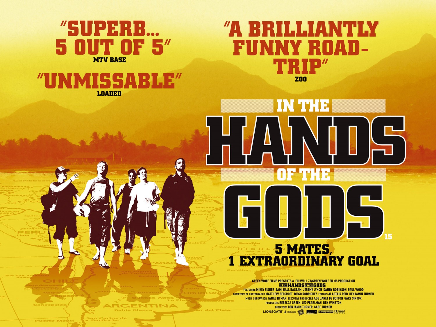Extra Large Movie Poster Image for In the Hands of the Gods 