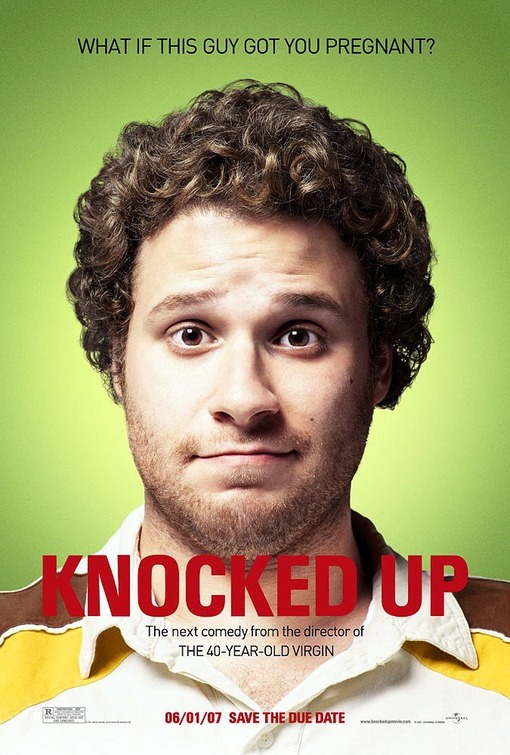 knocked poster 2007 impawards posters seth rogen film hollywood comedy movies funny pregnant knock luciferian illuminati humor advertising crew creative