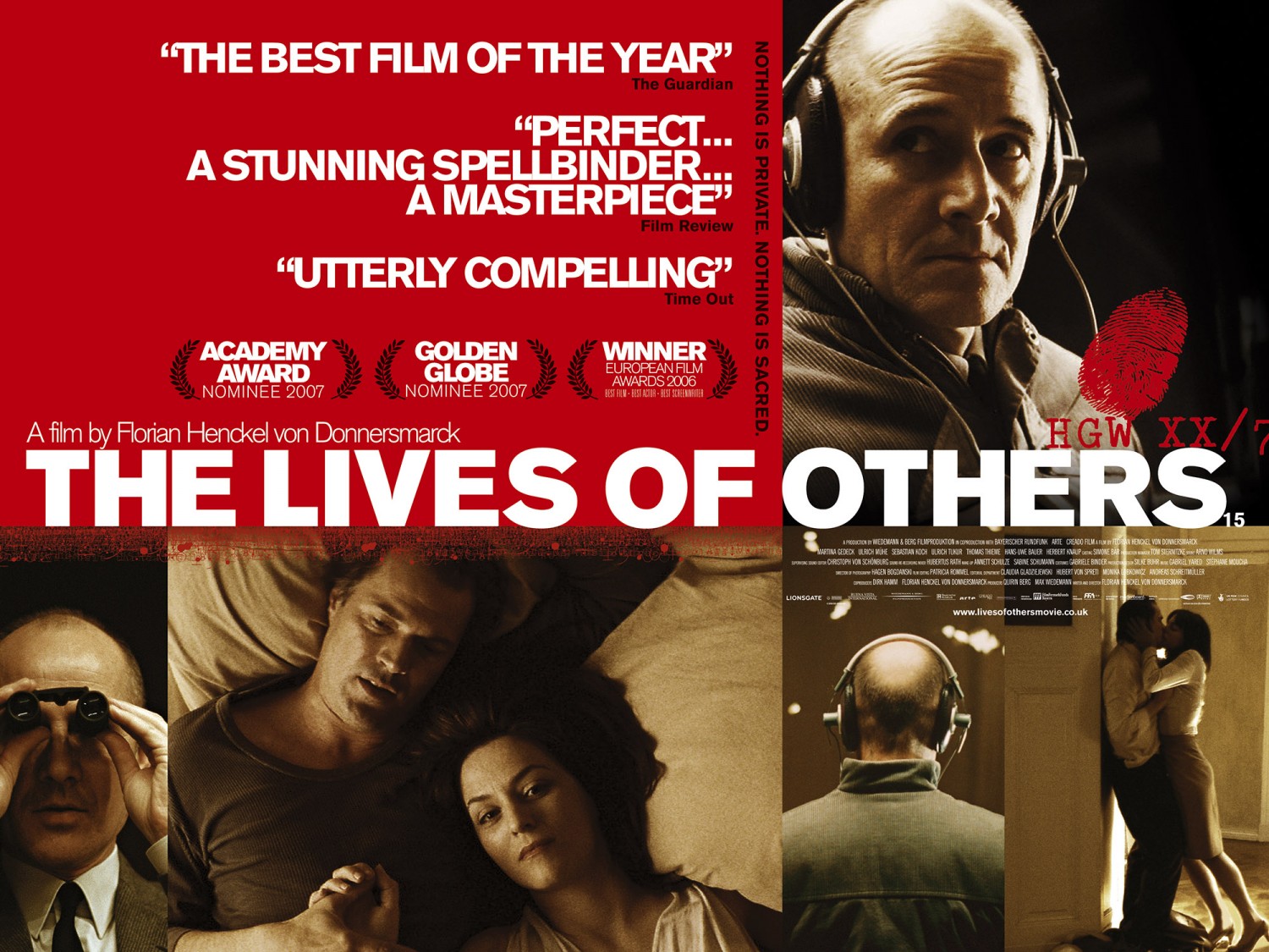 Extra Large Movie Poster Image for The Lives of Others (#4 of 5)