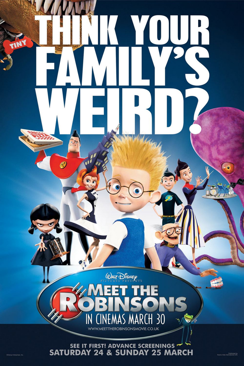 Extra Large Movie Poster Image for Meet the Robinsons (#2 of 8)