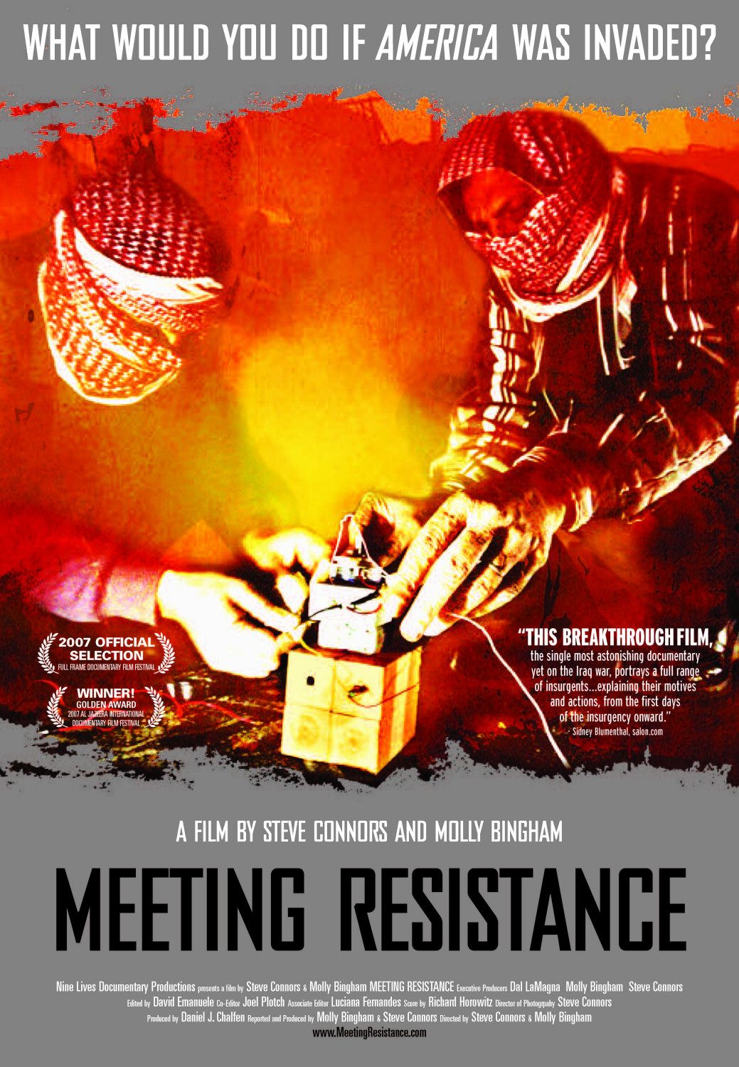 Extra Large Movie Poster Image for Meeting Resistance 