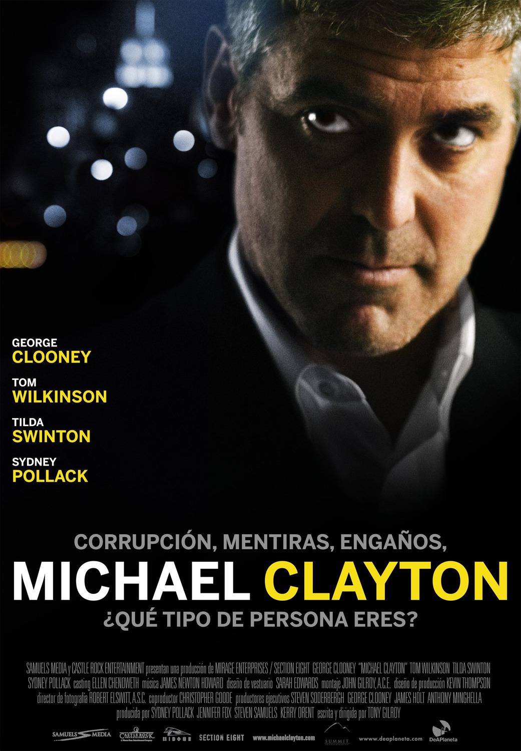 Extra Large Movie Poster Image for Michael Clayton (#3 of 4)
