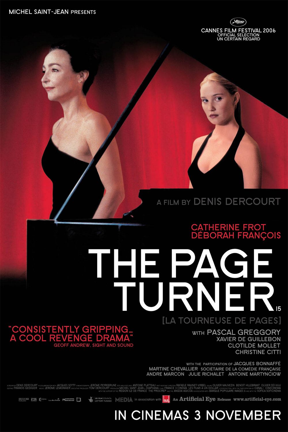 Extra Large Movie Poster Image for The Page Turner (#1 of 3)