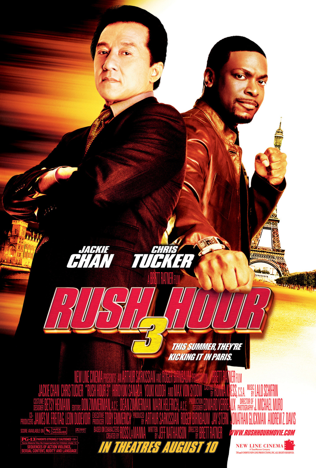 Extra Large Movie Poster Image for Rush Hour 3 (#2 of 8)