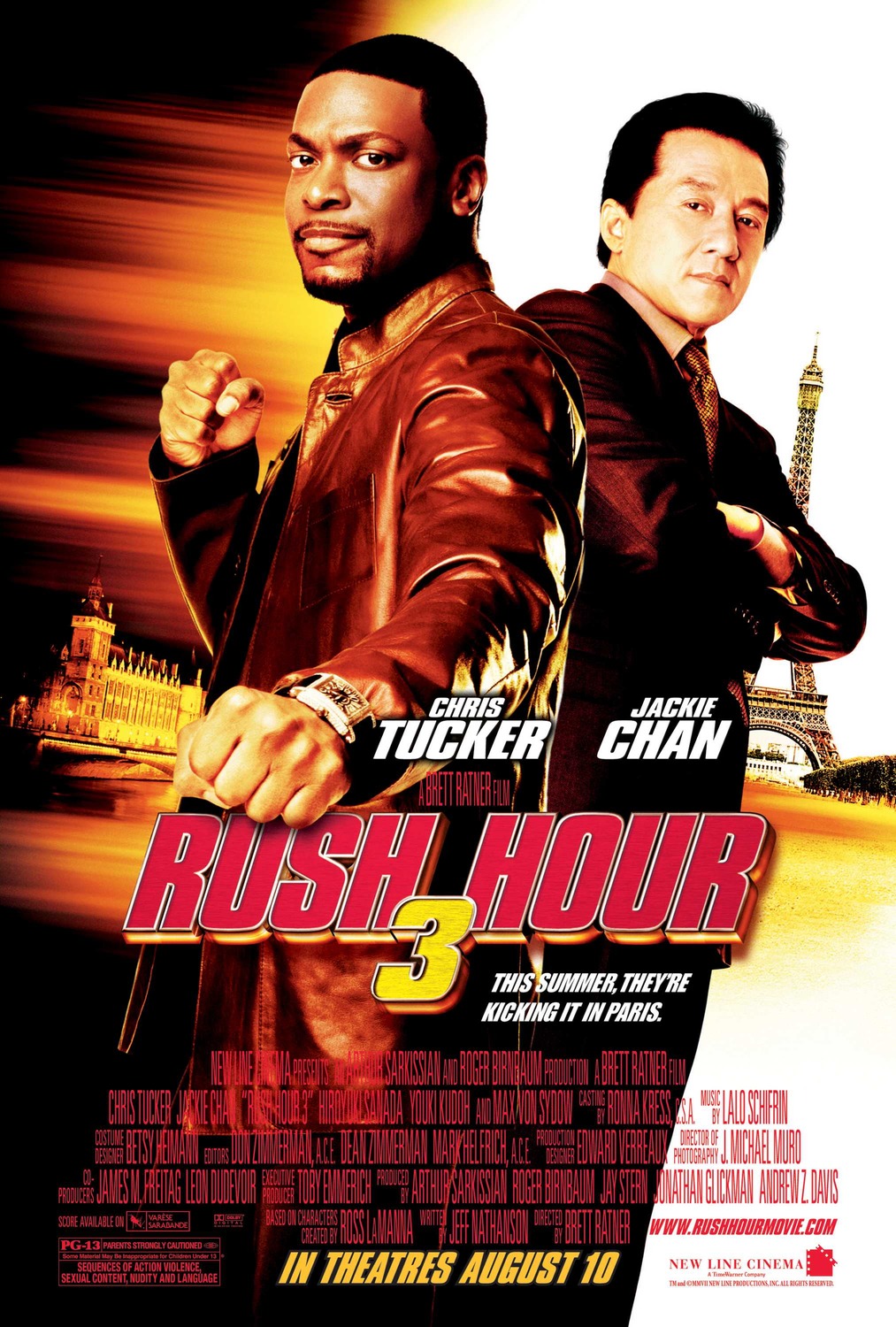 Extra Large Movie Poster Image for Rush Hour 3 (#1 of 8)