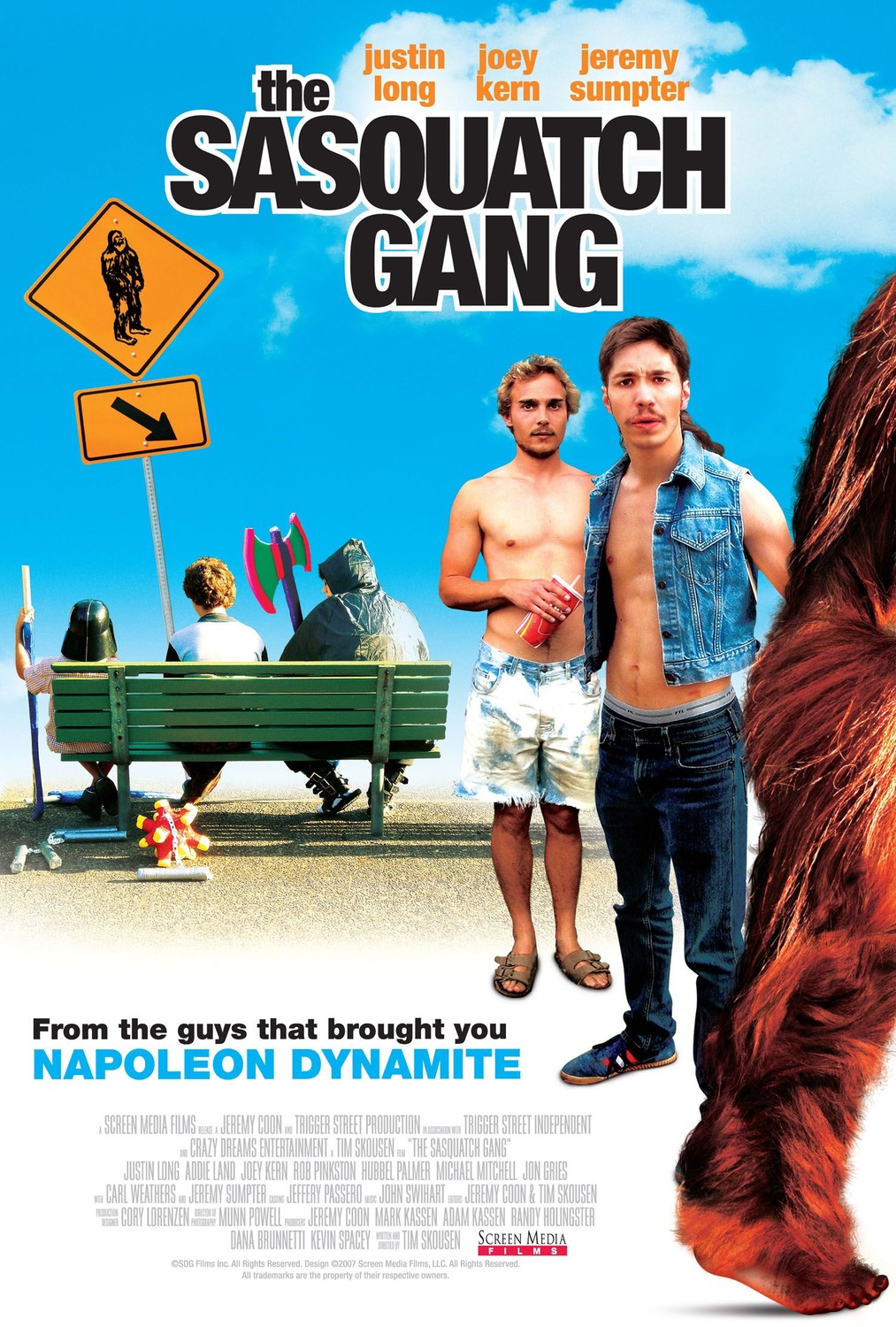 Extra Large Movie Poster Image for The Sasquatch Gang 