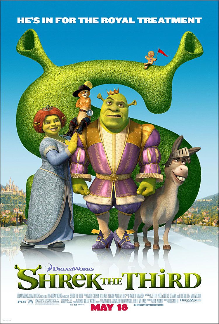 Extra Large Movie Poster Image for Shrek the Third (#2 of 8)