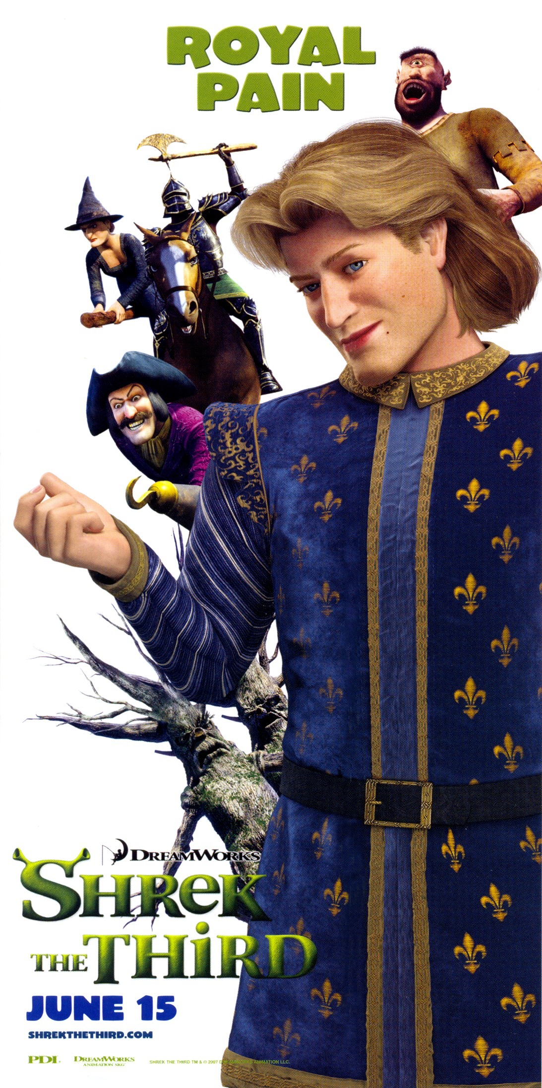 Mega Sized Movie Poster Image for Shrek the Third (#7 of 8)