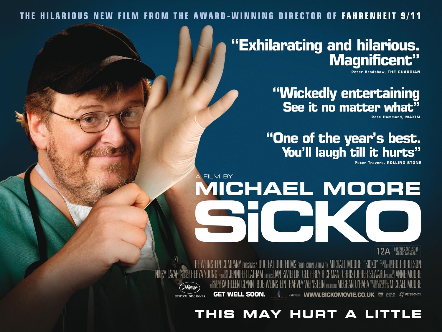 Extra Large Movie Poster Image for Sicko (#3 of 3)
