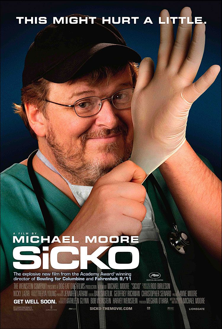 Extra Large Movie Poster Image for Sicko (#1 of 3)