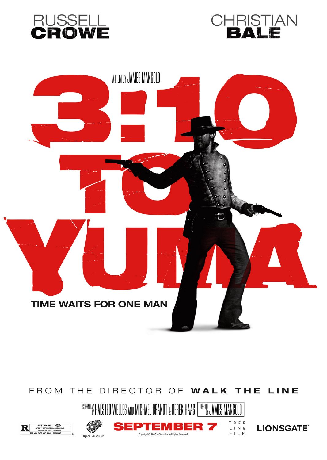 Extra Large Movie Poster Image for 3:10 to Yuma (#2 of 5)