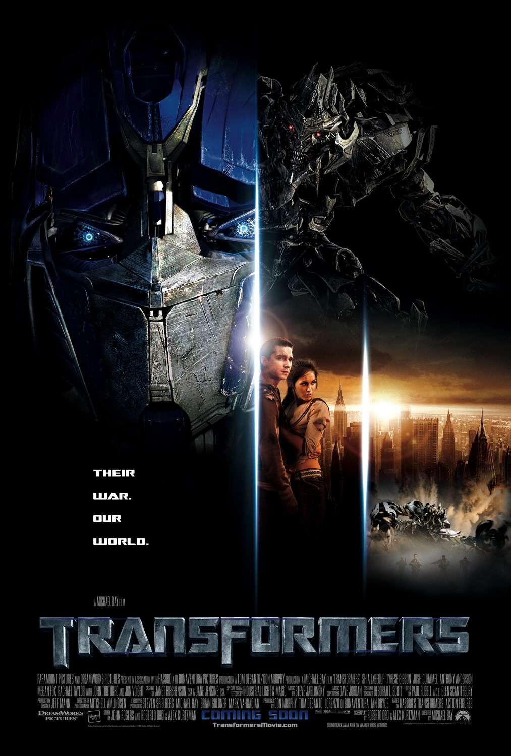 Extra Large Movie Poster Image for Transformers (#9 of 16)