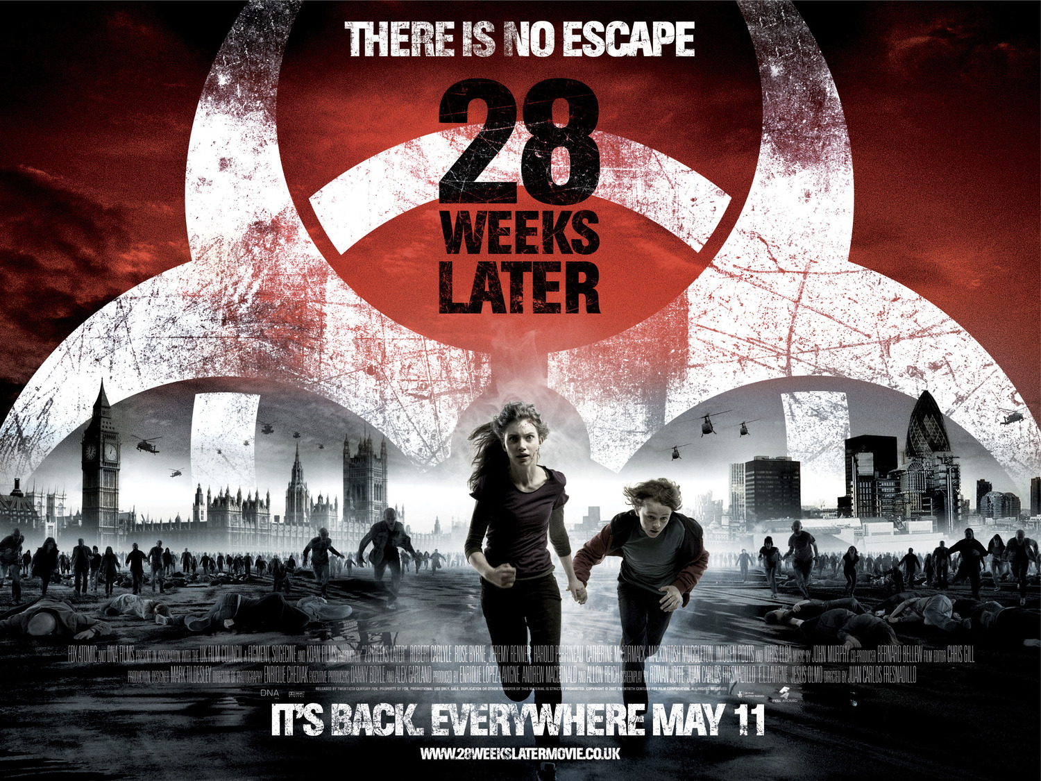 Extra Large Movie Poster Image for 28 Weeks Later (#5 of 5)