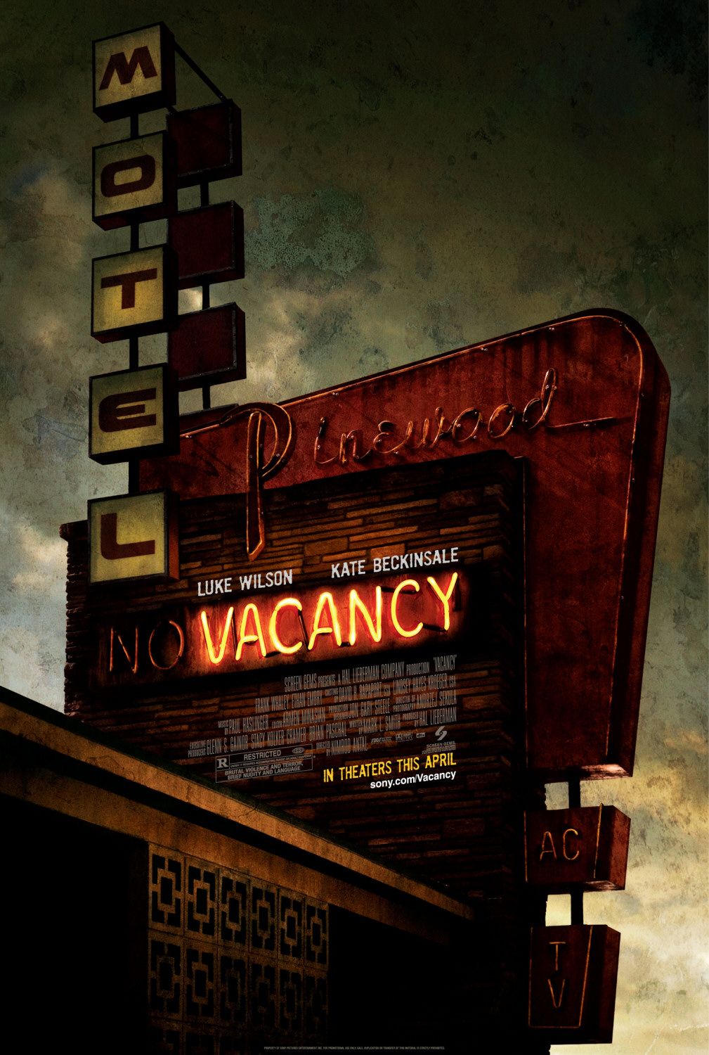 Extra Large Movie Poster Image for Vacancy (#1 of 4)