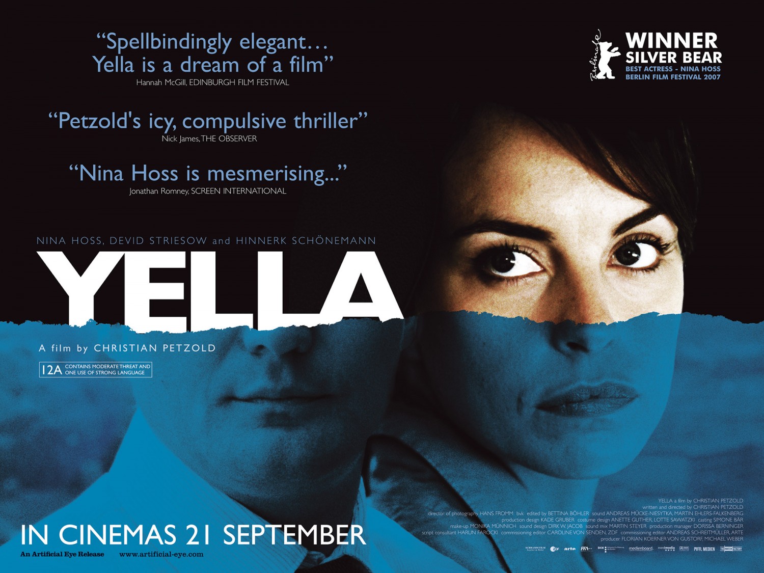 Extra Large Movie Poster Image for Yella (#1 of 2)