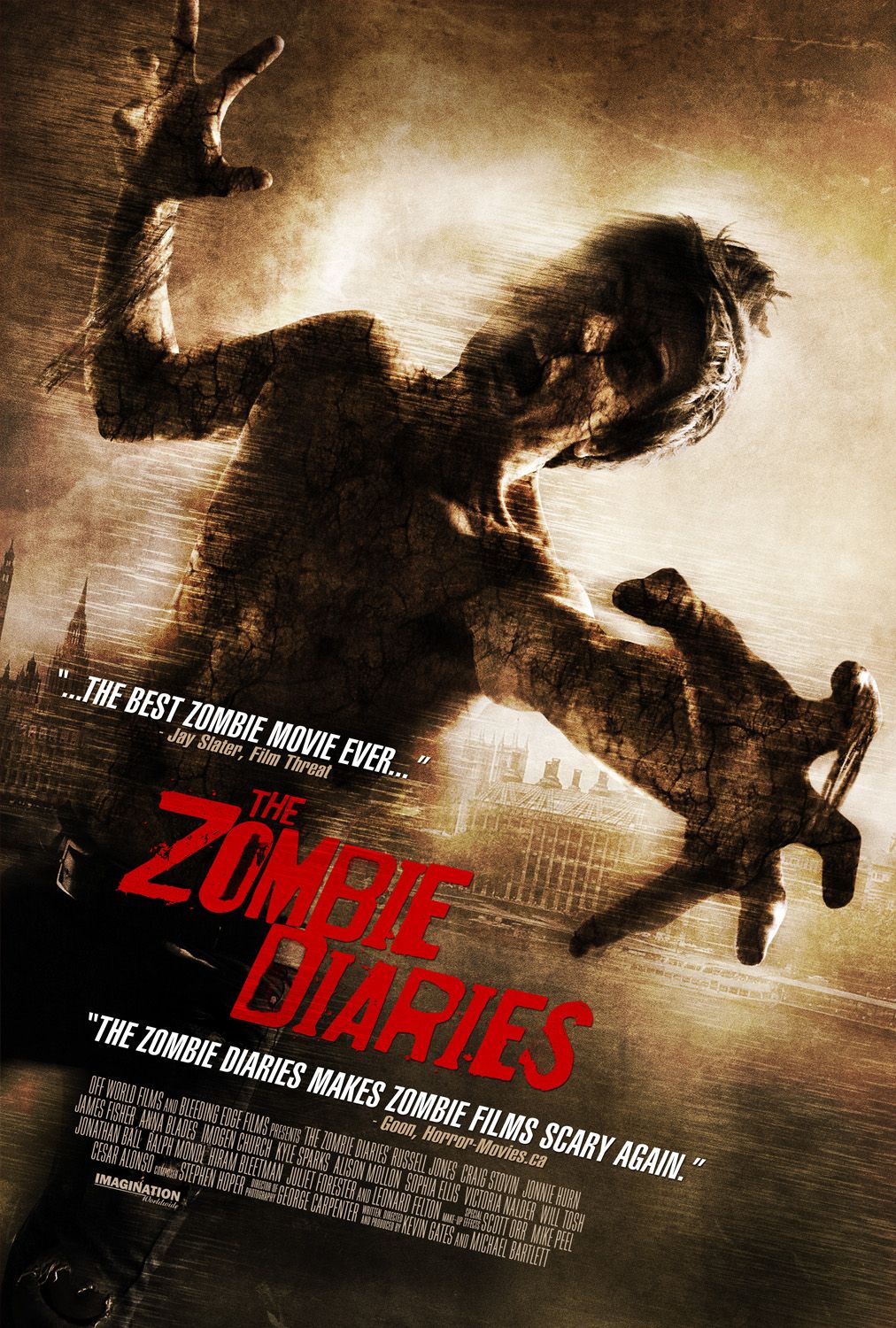Extra Large Movie Poster Image for The Zombie Diaries 
