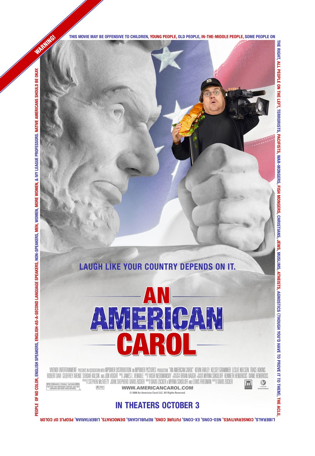 Extra Large Movie Poster Image for An American Carol 