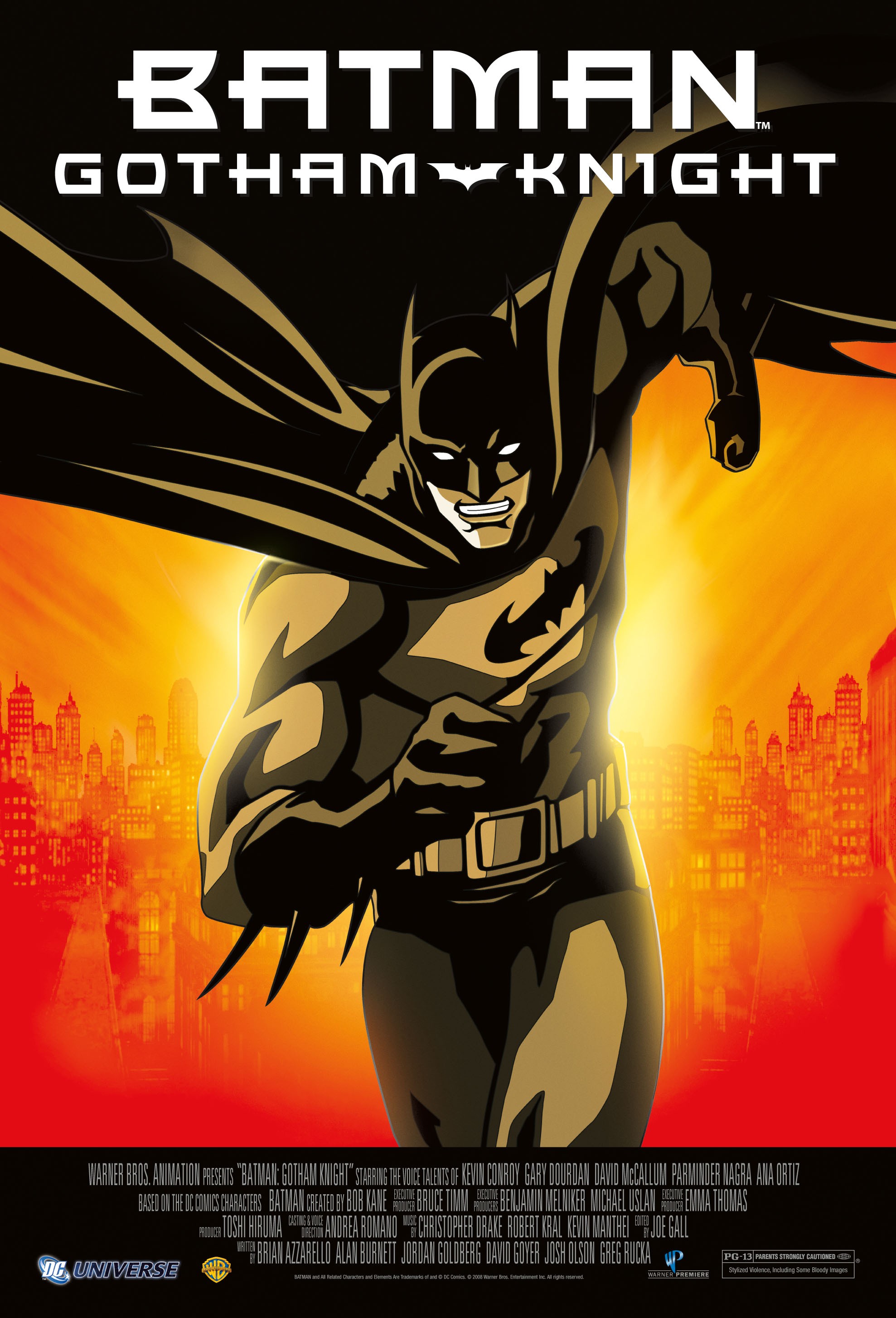 Mega Sized Movie Poster Image for Batman: Gotham Knight 