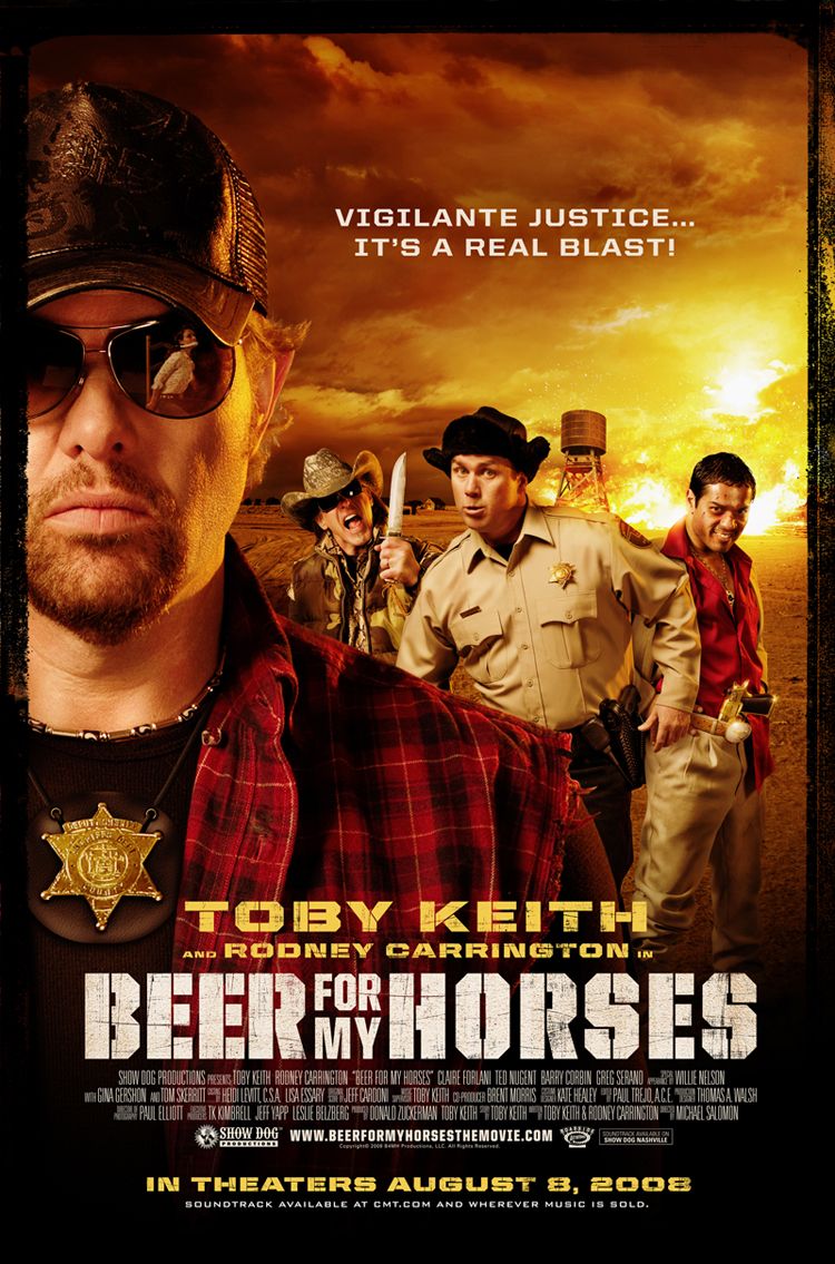 Extra Large Movie Poster Image for Beer for My Horses 
