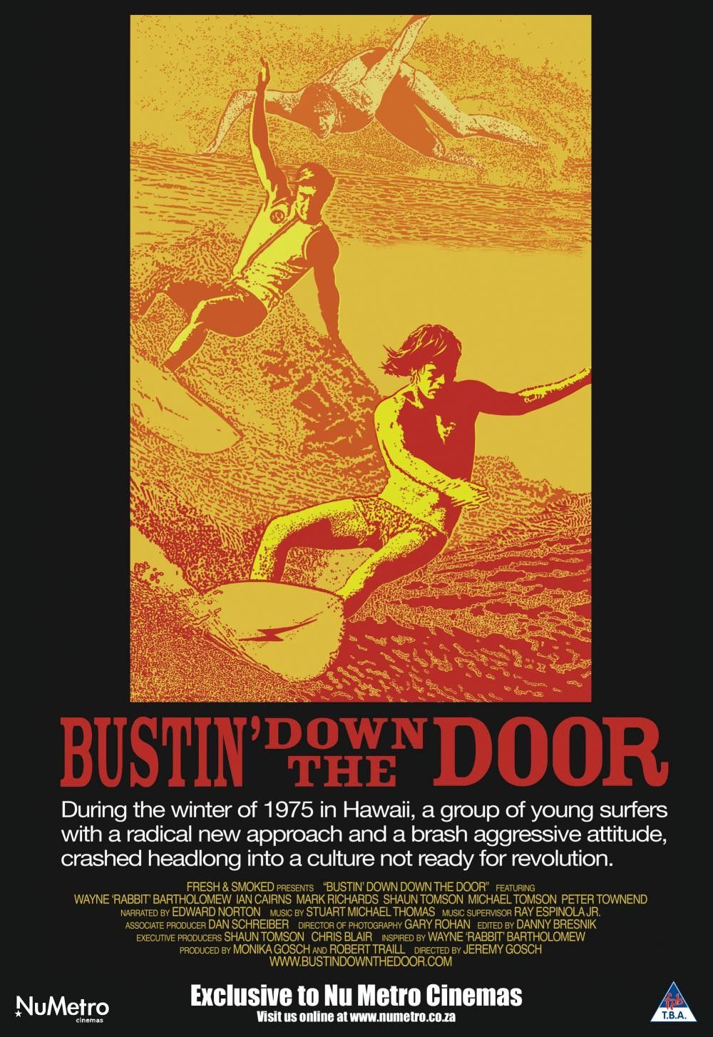 Extra Large Movie Poster Image for Bustin' Down the Door (#3 of 4)