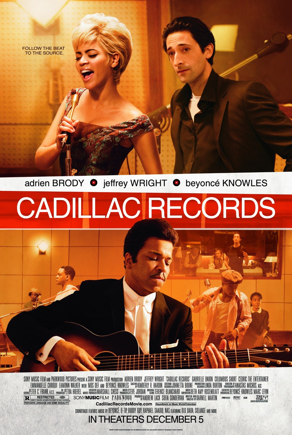 Extra Large Movie Poster Image for Cadillac Records 