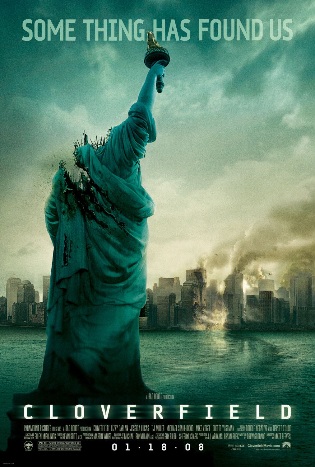 Extra Large Movie Poster Image for Cloverfield (#2 of 2)
