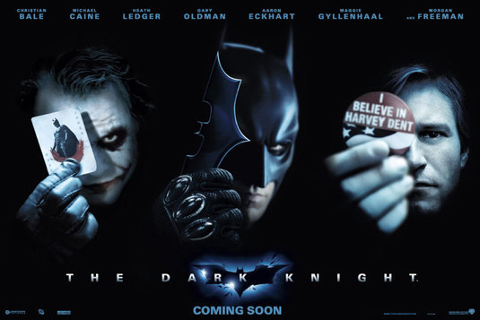 The Dark Knight Movie Poster 2008 1 Sheet (27x41)