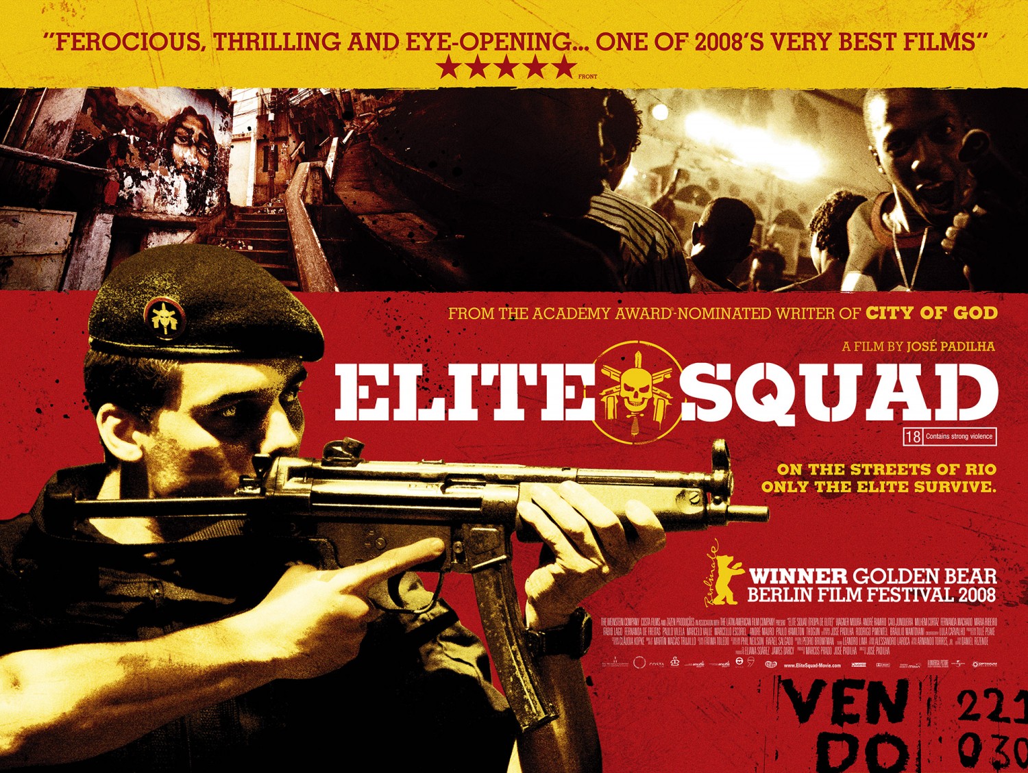 Extra Large Movie Poster Image for Elite Squad (#2 of 7)