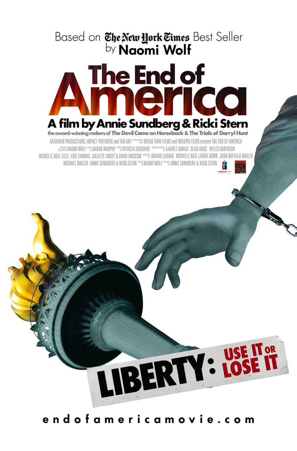 Extra Large Movie Poster Image for The End of America 