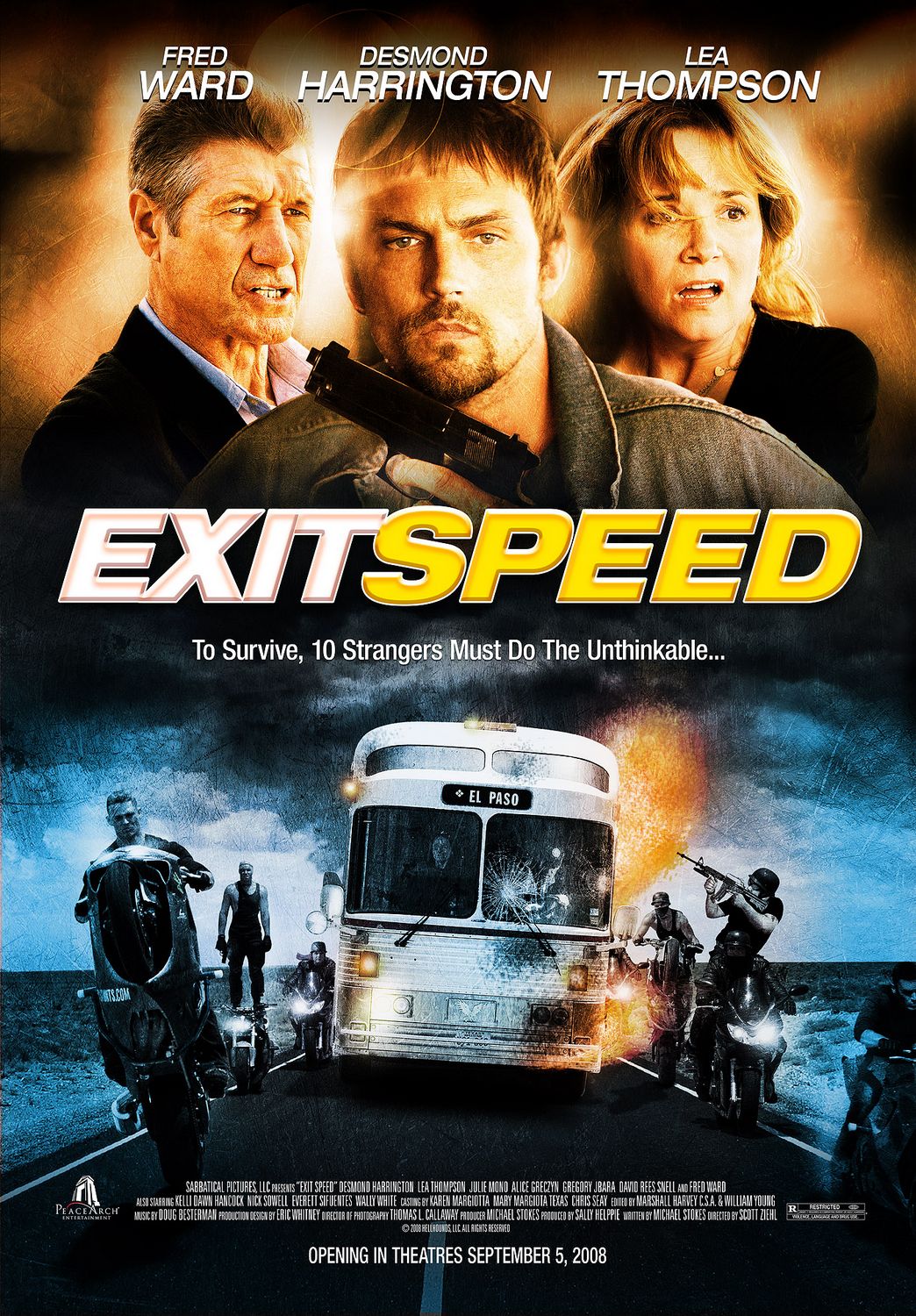 Extra Large Movie Poster Image for Exit Speed (#1 of 2)