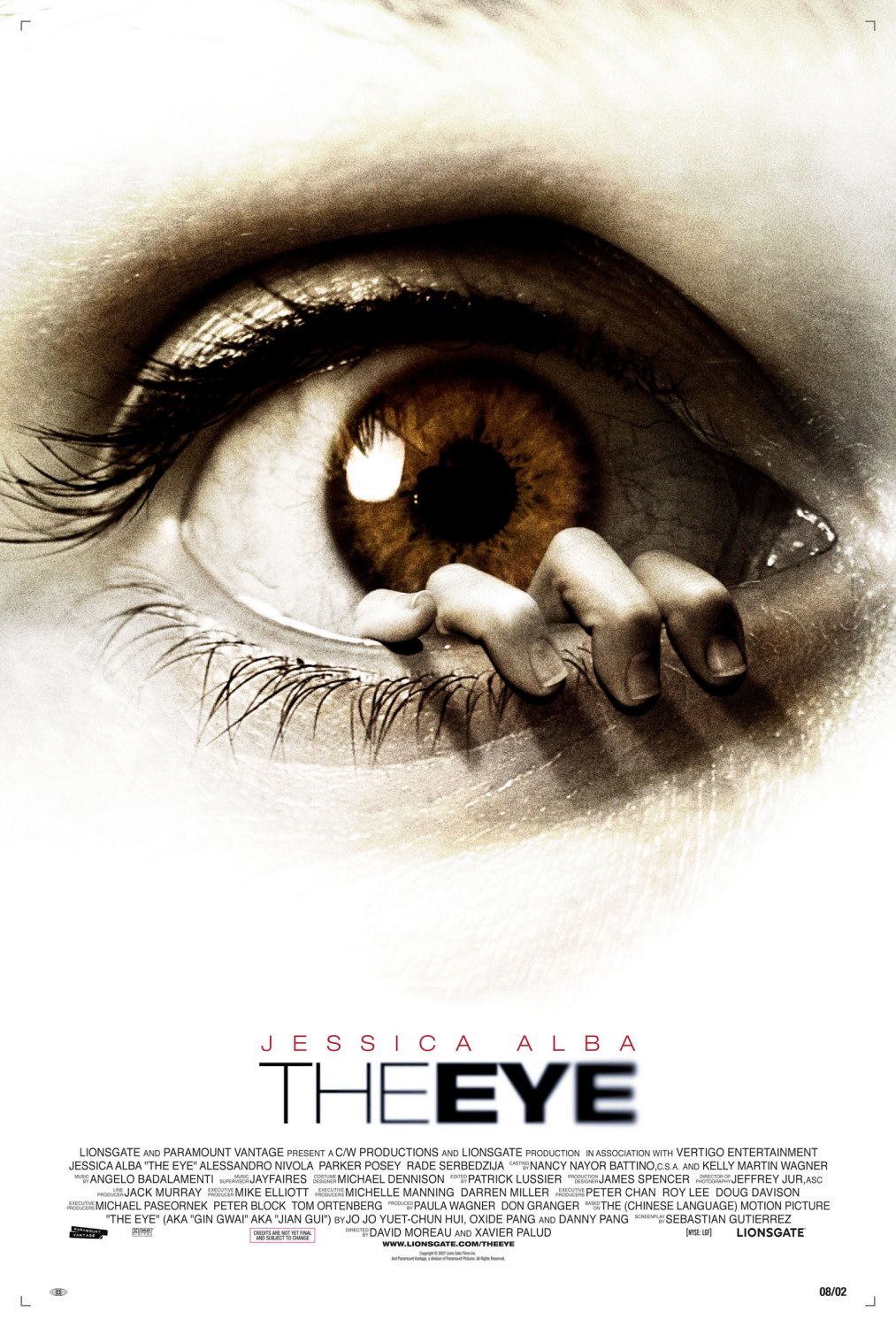 Extra Large Movie Poster Image for The Eye (#1 of 4)