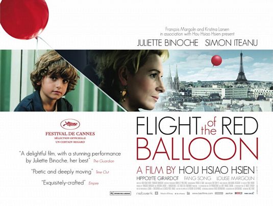 Flight of the Red Balloon Movie Poster