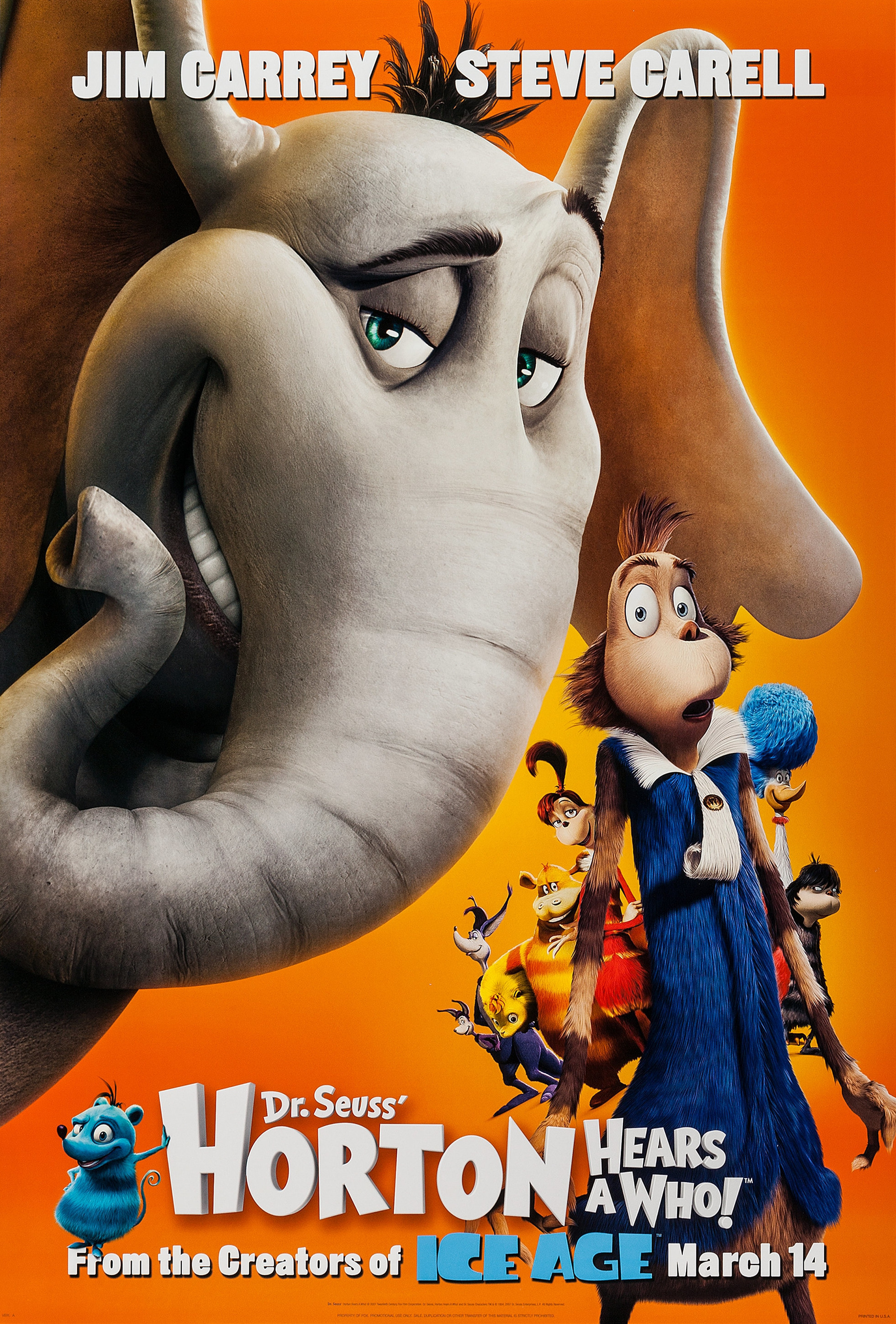 Mega Sized Movie Poster Image for Horton Hears a Who! (#1 of 18)