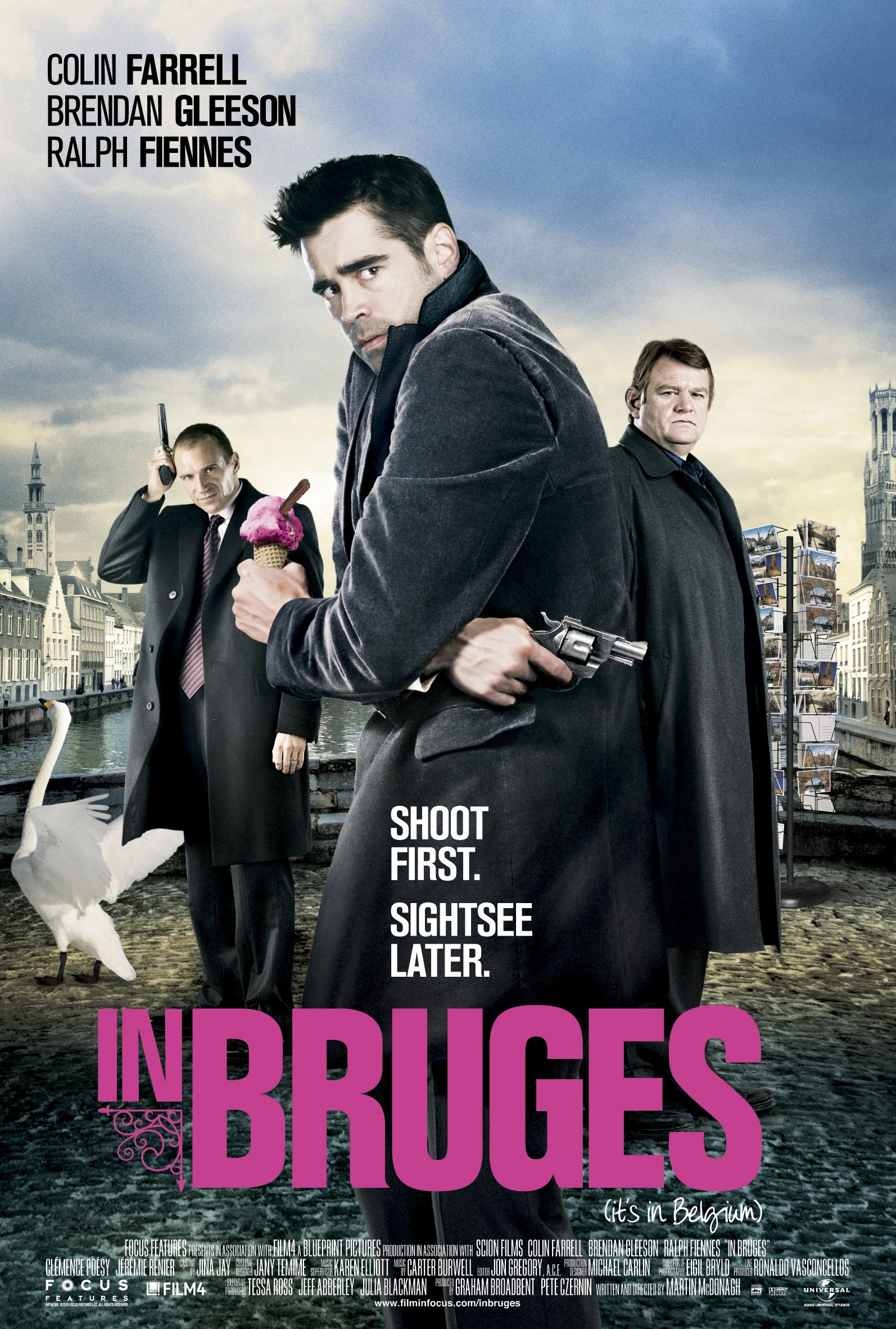 Mega Sized Movie Poster Image for In Bruges (#2 of 4)