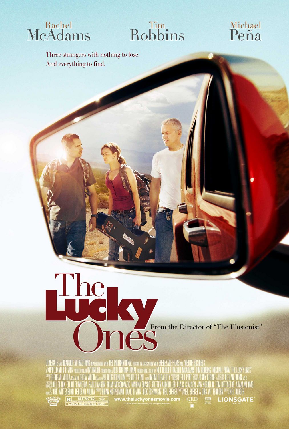 Extra Large Movie Poster Image for The Lucky Ones 