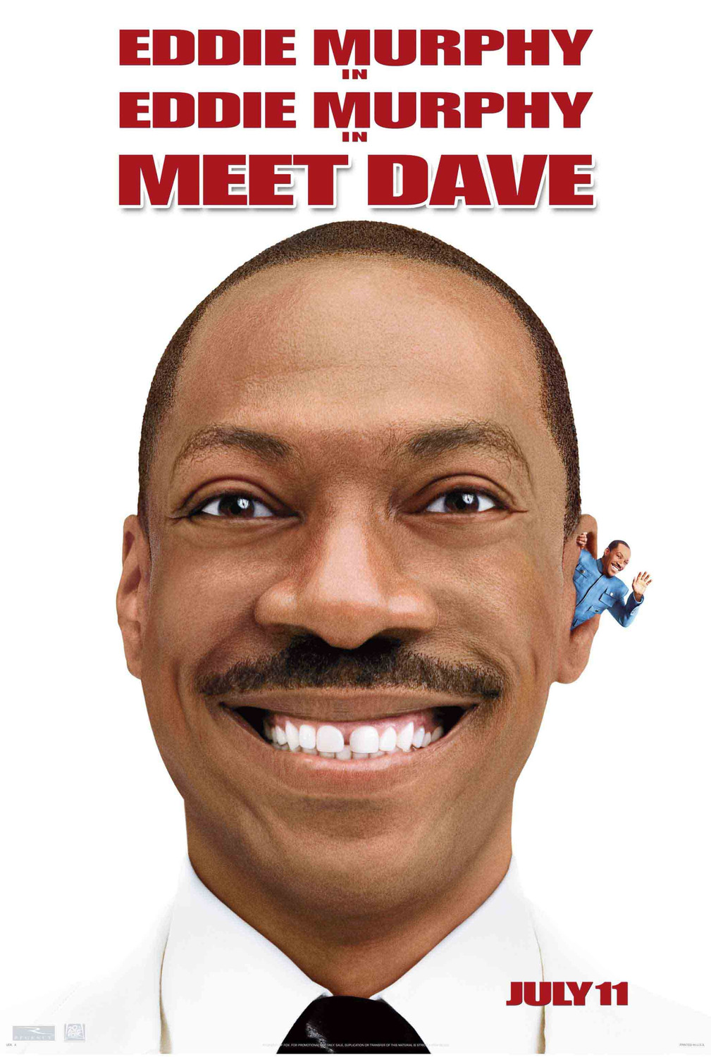 Extra Large Movie Poster Image for Meet Dave (#1 of 8)