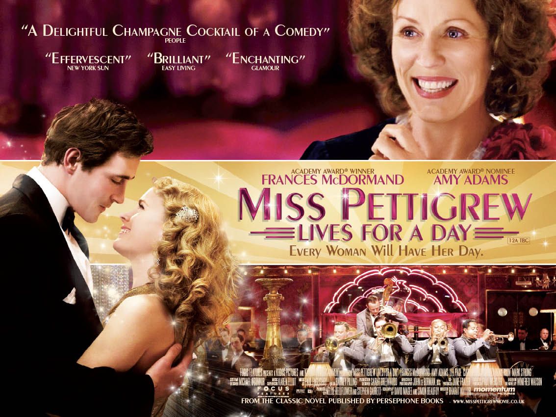Extra Large Movie Poster Image for Miss Pettigrew Lives for a Day (#2 of 4)