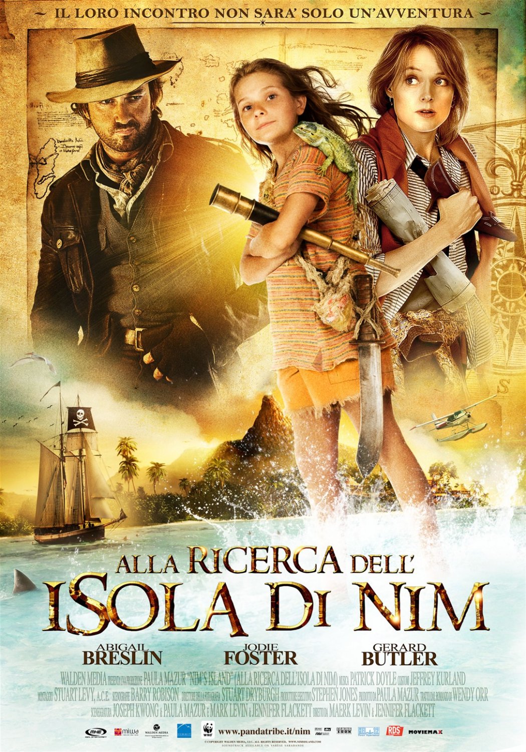Extra Large Movie Poster Image for Nim's Island (#9 of 9)