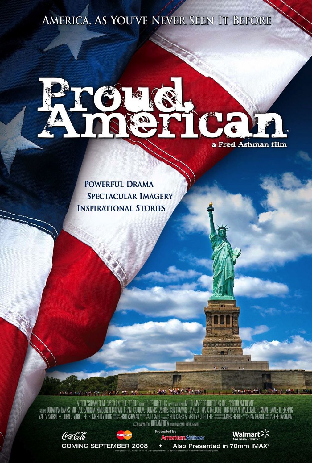 Extra Large Movie Poster Image for Proud American 