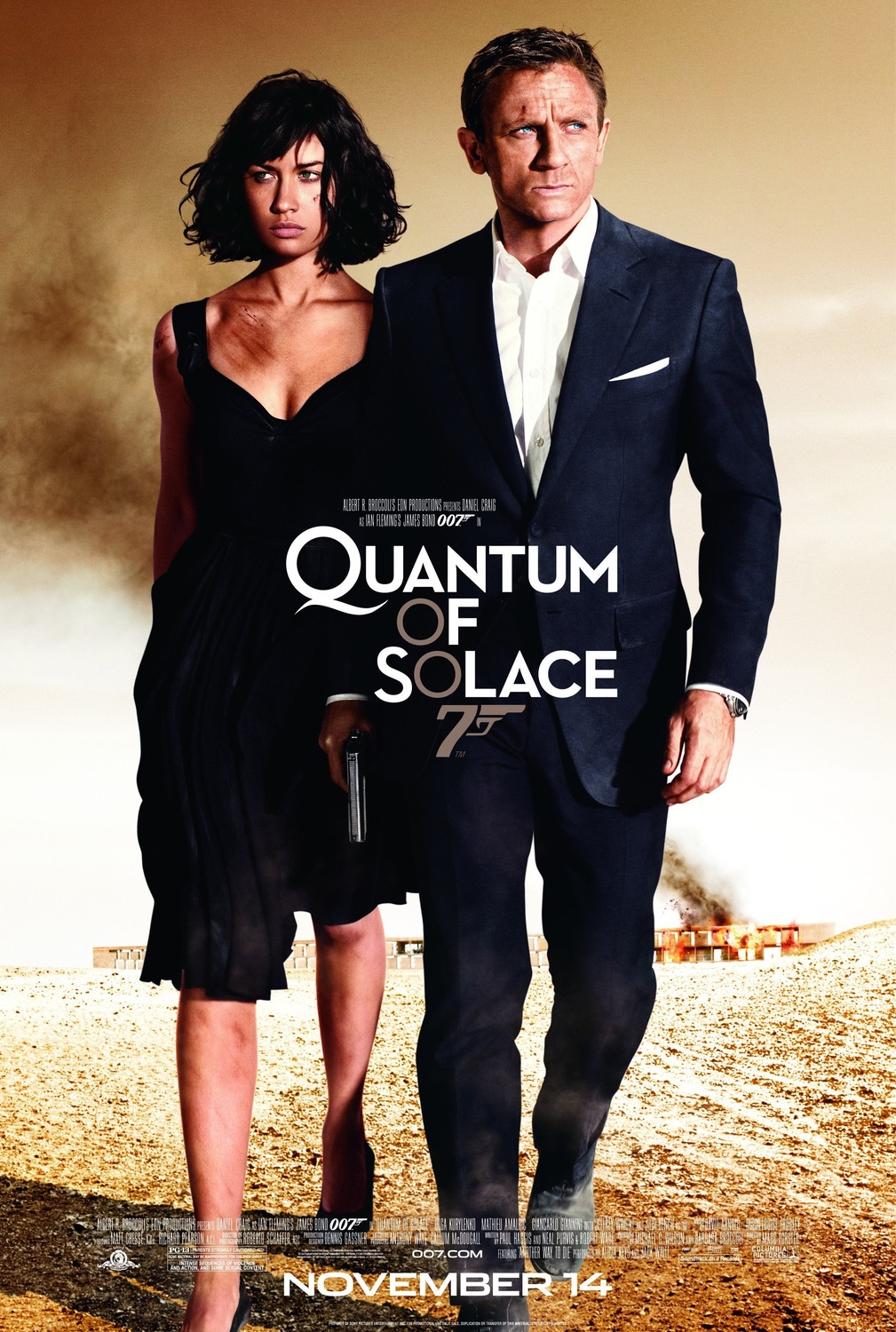 Extra Large Movie Poster Image for Quantum of Solace (#4 of 11)