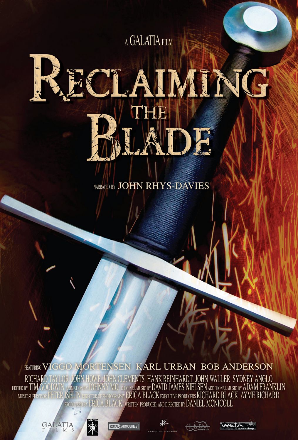 Extra Large Movie Poster Image for Reclaiming the Blade 