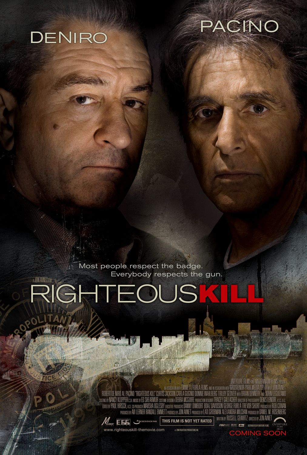 Extra Large Movie Poster Image for Righteous Kill (#2 of 9)